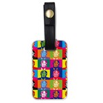 pop art donald trump  Luggage Tag (one side)