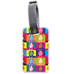 pop art donald trump  Luggage Tag (two sides)