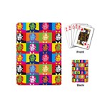 pop art donald trump  Playing Cards (Mini)