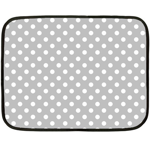 Polka Dots 35 x27  Blanket Front