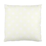 Polka Dots - White on Ivory Standard Cushion Case (One Side)