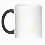 Polka Dots - Ivory on White Morph Mug