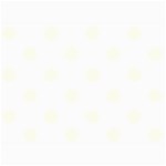 Polka Dots - Ivory on White 5  x 7  Photo Cards