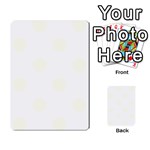 Polka Dots - Ivory on White Multi-purpose Cards (Rectangle)