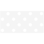 Polka Dots - White on White Smoke YOU ARE INVITED 3D Greeting Card (8x4)