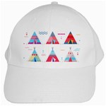 pink tipi  White Cap