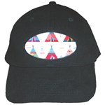 pink tipi  Black Cap