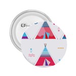 pink tipi  2.25  Button