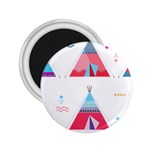 pink tipi  2.25  Magnet