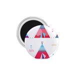 pink tipi  1.75  Magnet