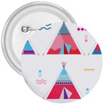 pink tipi  3  Button