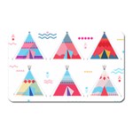 pink tipi  Magnet (Rectangular)