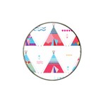 pink tipi  Hat Clip Ball Marker