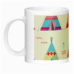 pink tipi  Night Luminous Mug