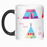 pink tipi  Morph Mug