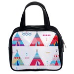 pink tipi  Classic Handbag (Two Sides)