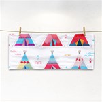 pink tipi  Hand Towel