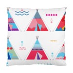 pink tipi  Standard Cushion Case (One Side)