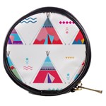 pink tipi  Mini Makeup Bag