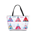 pink tipi  Classic Shoulder Handbag