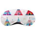 pink tipi  Sleeping Mask