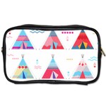 pink tipi  Toiletries Bag (Two Sides)