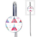 pink tipi  Book Mark