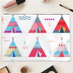 pink tipi  Cosmetic Bag (XXL)