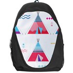 pink tipi  Backpack Bag