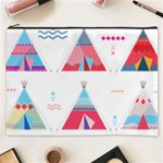 pink tipi  Cosmetic Bag (XXXL)