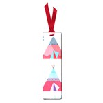 pink tipi  Small Book Mark