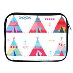 pink tipi  Apple iPad 2/3/4 Zipper Case