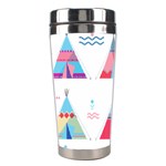 pink tipi  Stainless Steel Travel Tumbler