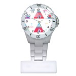 pink tipi  Plastic Nurses Watch