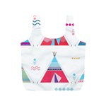 pink tipi  Full Print Recycle Bag (S)