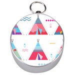 pink tipi  Silver Compass