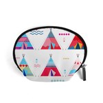 pink tipi  Accessory Pouch (Small)