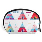 pink tipi  Accessory Pouch (Large)