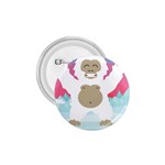 pink yeti  1.75  Button