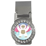 pink yeti  Money Clip (CZ)