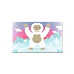 pink yeti  Magnet (Name Card)