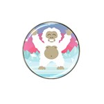 pink yeti  Hat Clip Ball Marker