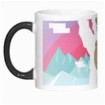 pink yeti  Morph Mug