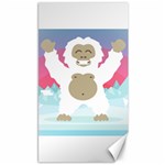 pink yeti  Canvas 40  x 72 