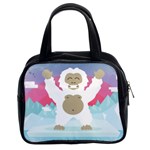 pink yeti  Classic Handbag (Two Sides)