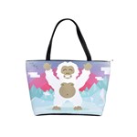 pink yeti  Classic Shoulder Handbag