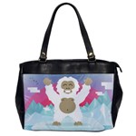 pink yeti  Oversize Office Handbag