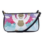 pink yeti  Shoulder Clutch Bag