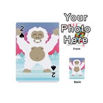 pink yeti  Playing Cards 54 (Mini)