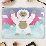 pink yeti  Cosmetic Bag (XXXL)